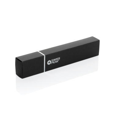 Logo trade corporate gifts image of: Swiss Peak Storm RCS recycled aluminum dual tip pen