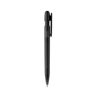 Logotrade promotional giveaways photo of: Devin GRS certified RABS pen transparent