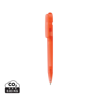 Logotrade advertising product image of: Devin GRS certified RABS pen transparent