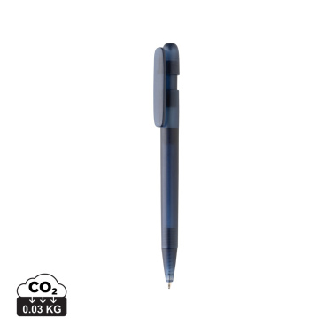 Logotrade promotional merchandise image of: Devin GRS certified RABS pen transparent