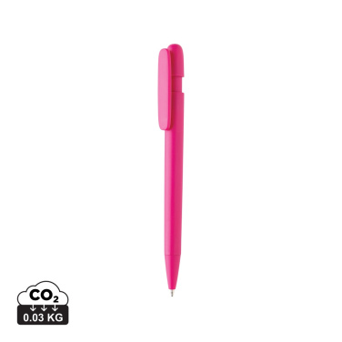 Logo trade business gifts image of: Devin GRS certified RABS pen solid