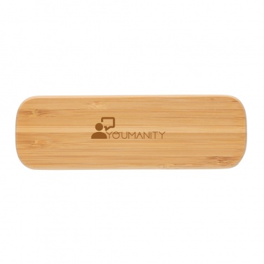 Logo trade promotional merchandise picture of: Bamboo pen in box