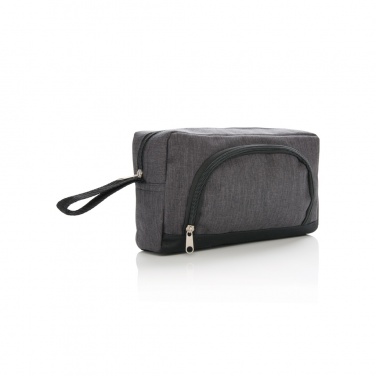 Logo trade promotional items image of: Classic two tone toiletry bag