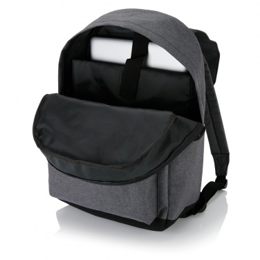 Logo trade promotional item photo of: Laptop backpack with magnetic buckle straps