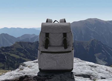 Logotrade promotional giveaway picture of: Laptop backpack with magnetic buckle straps