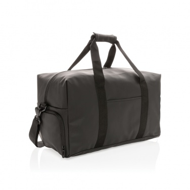Logo trade business gifts image of: Smooth PU weekend duffle