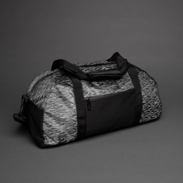 Logo trade promotional gifts picture of: AWARE™ RPET Reflective weekend bag