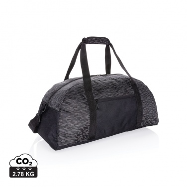 Logo trade advertising product photo of: AWARE™ RPET Reflective weekend bag