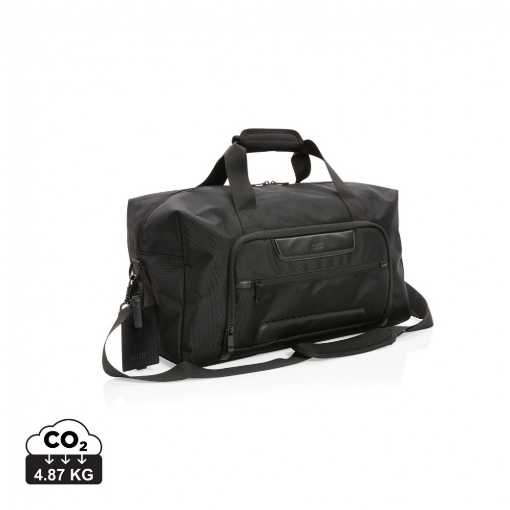 Logotrade promotional items photo of: Swiss Peak AWARE™ RPET Voyager weekend bag