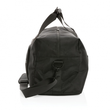 Logo trade promotional giveaways picture of: Swiss Peak AWARE™ RPET Voyager weekend bag