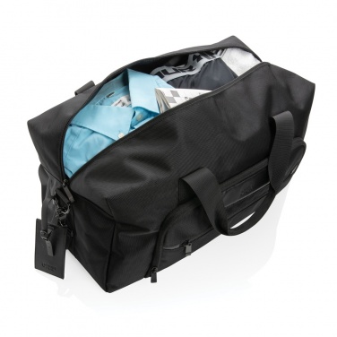 Logotrade advertising product image of: Swiss Peak AWARE™ RPET Voyager weekend bag