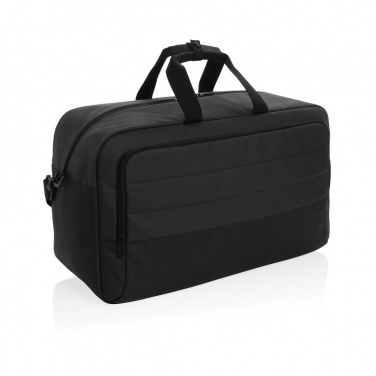 Logotrade advertising product picture of: Armond AWARE™ RPET weekend duffel bag