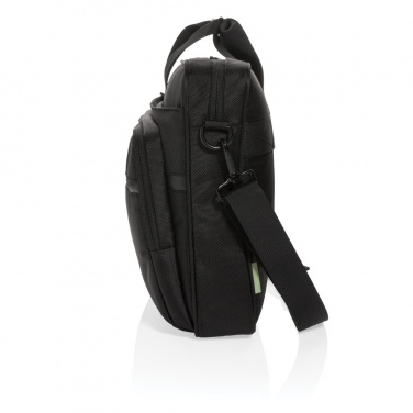 Logo trade promotional giveaways picture of: Swiss Peak RPET Voyager RFID 15.6" laptop bag