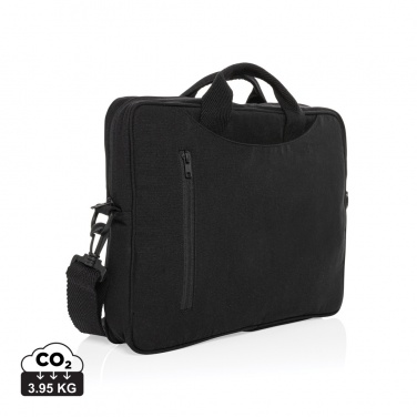 Logotrade corporate gifts photo of: Laluka AWARE™ recycled cotton 15.4 inch laptop bag