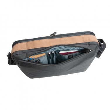 Logo trade promotional products picture of: Impact AWARE™ 300D two tone deluxe 15.6" laptop bag