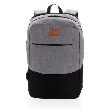 Logotrade promotional item image of: Modern 15.6" USB & RFID laptop backpack PVC free
