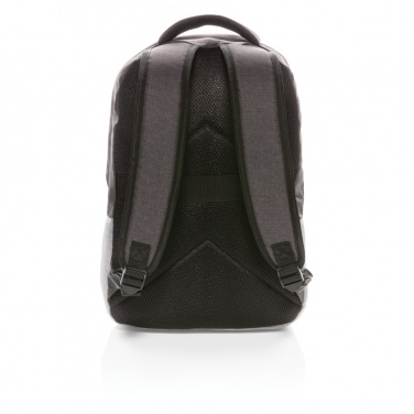 Logotrade advertising product picture of: Duo colour RPET 15.6" RFID laptop backpack PVC free