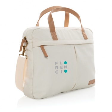 Logotrade promotional item picture of: Impact AWARE™ 16 oz. recycled canvas laptop bag
