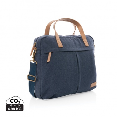 Logotrade corporate gift picture of: Impact AWARE™ 16 oz. recycled canvas laptop bag
