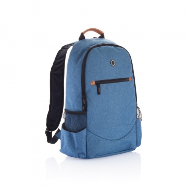 Logo trade corporate gifts image of: Fashion duo tone backpack