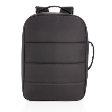 Logo trade corporate gift photo of: Impact AWARE™ RPET anti-theft 15.6" laptop backpack