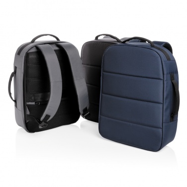 Logo trade promotional gifts picture of: Impact AWARE™ RPET anti-theft 15.6" laptop backpack