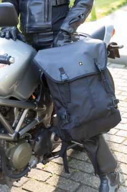 Logo trade promotional giveaways image of: 17” outdoor laptop backpack