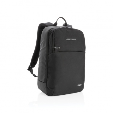 Logo trade promotional products image of: Swiss Peak laptop backpack with UV-C steriliser pocket