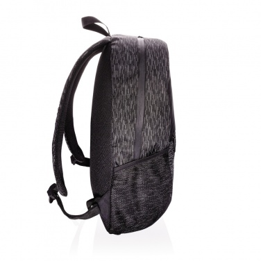 Logotrade promotional item picture of: AWARE™ RPET Reflective laptop backpack