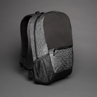 Logo trade promotional products picture of: AWARE™ RPET Reflective laptop backpack