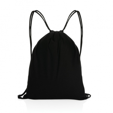 Logo trade promotional items picture of: Impact AWARE™ recycled cotton drawstring backpack 145g