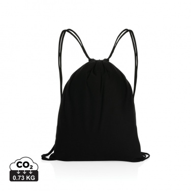 Logotrade promotional merchandise picture of: Impact AWARE™ recycled cotton drawstring backpack 145g