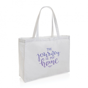 Logo trade promotional merchandise image of: Impact AWARE™ Recycled cotton shopper 145g