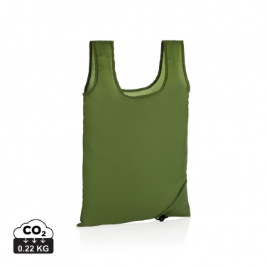 Logo trade promotional product photo of: Impact AWARE™ RPET 190T foldable shopper