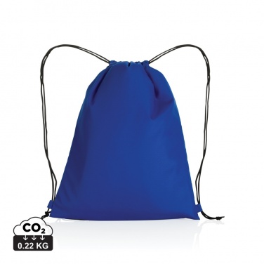 Logo trade corporate gifts picture of: Impact AWARE™ RPET 190T drawstring bag