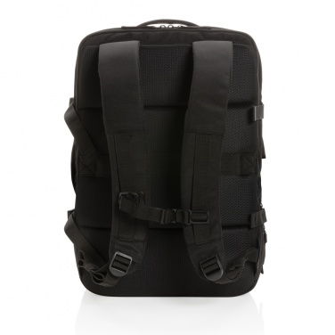 Logo trade corporate gifts image of: Swiss Peak AWARE™ RPET 15.6' expandable weekend backpack