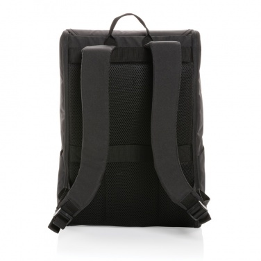 Logo trade promotional merchandise photo of: Swiss Peak Fern AWARE™ RPET all over zipper 15.6" backpack