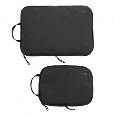 Logotrade promotional giveaways photo of: Swiss Peak Ridge AWARE™ RPET compression travel cubes 2pc