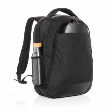 Logo trade corporate gifts image of: Impact AWARE™ Boardroom laptop backpack PVC free