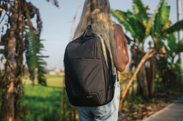 Logo trade corporate gifts picture of: Swiss Peak AWARE™ modern 15.6" laptop backpack
