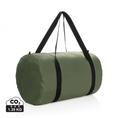 Logotrade promotional items photo of: Dillon AWARE™ RPET foldable sports bag