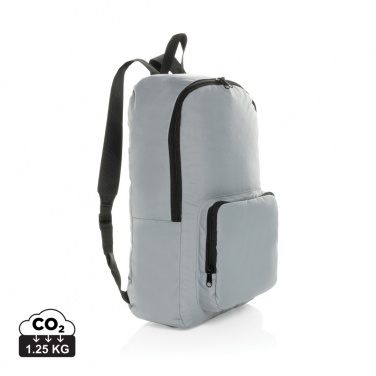 Logotrade business gifts photo of: Dillon AWARE™ RPET foldable classic backpack