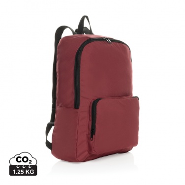 Logotrade promotional product image of: Dillon AWARE™ RPET foldable classic backpack