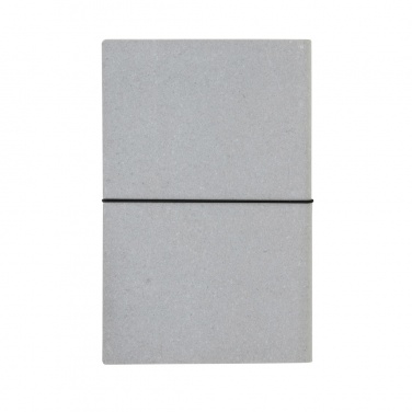 Logo trade promotional items image of: A5 recycled leather notebook