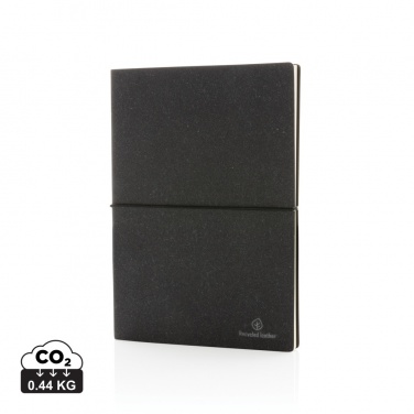 Logotrade promotional merchandise image of: A5 recycled leather notebook