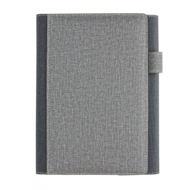 Logo trade business gifts image of: A5 Deluxe design notebook cover