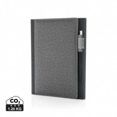 Logo trade promotional merchandise photo of: A5 Deluxe design notebook cover