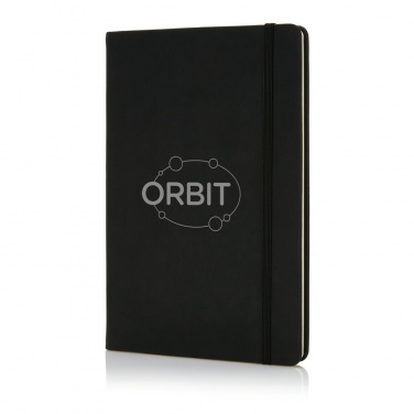 Logotrade advertising products photo of: Deluxe hardcover PU A5 notebook