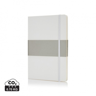 Logotrade advertising products photo of: Deluxe hardcover A5 notebook