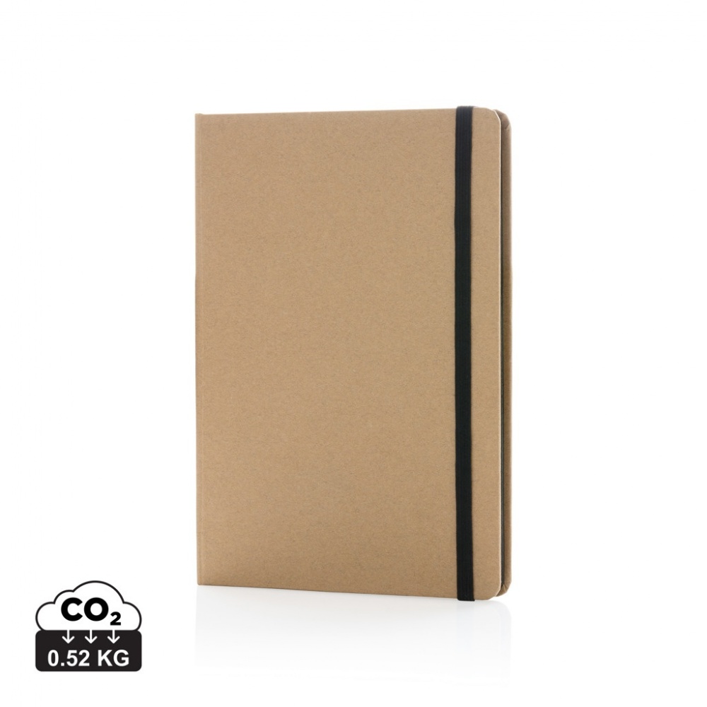 Logotrade promotional product image of: A5 kraft notebook